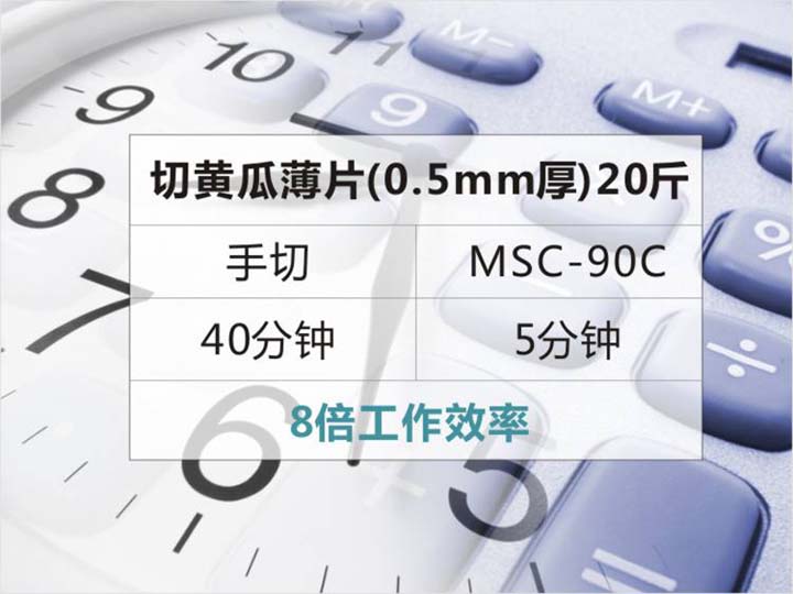 5分鐘輕松搞定20斤黃瓜切片