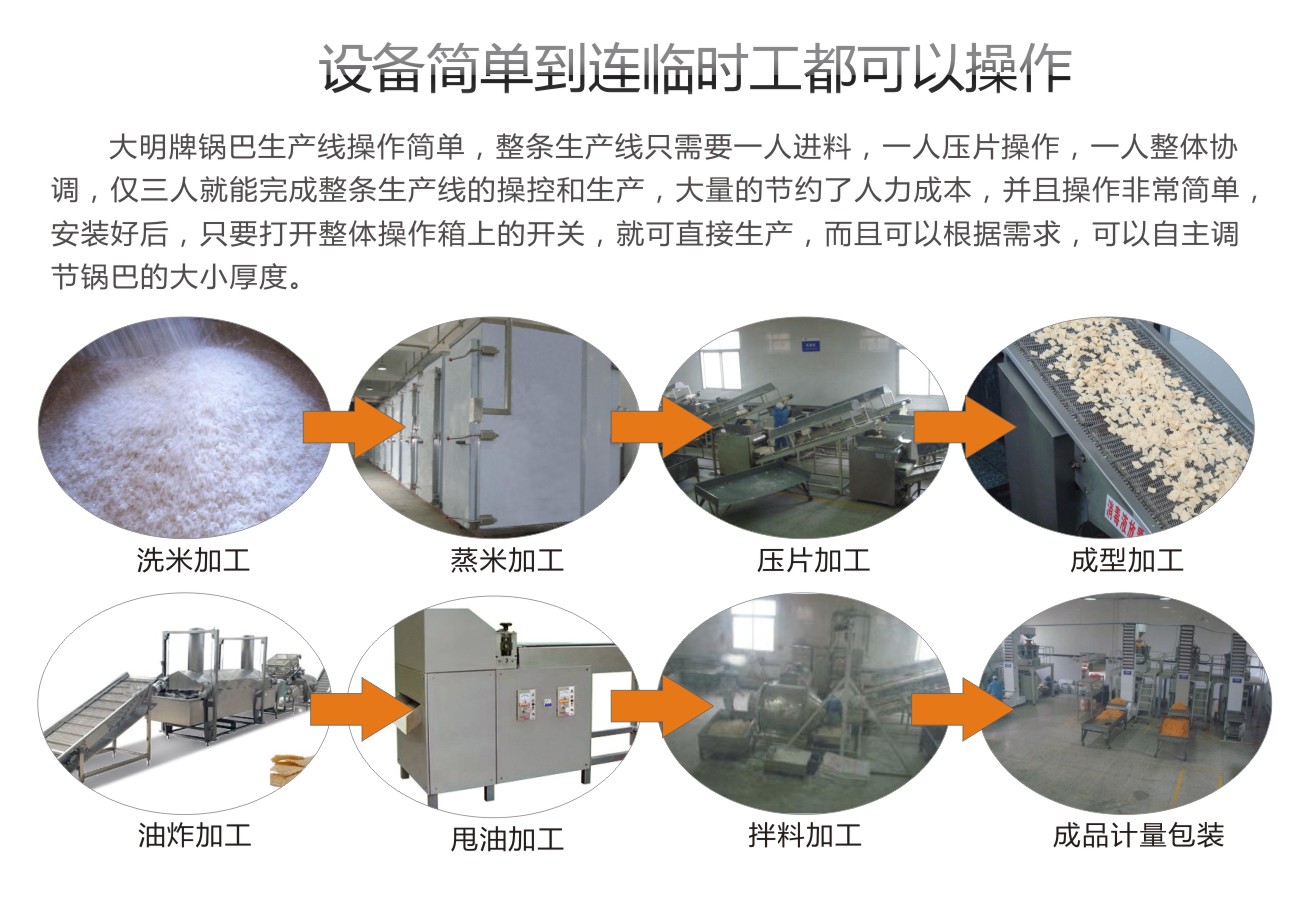 鍋巴機設備